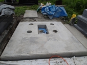 基礎工事完了です｡